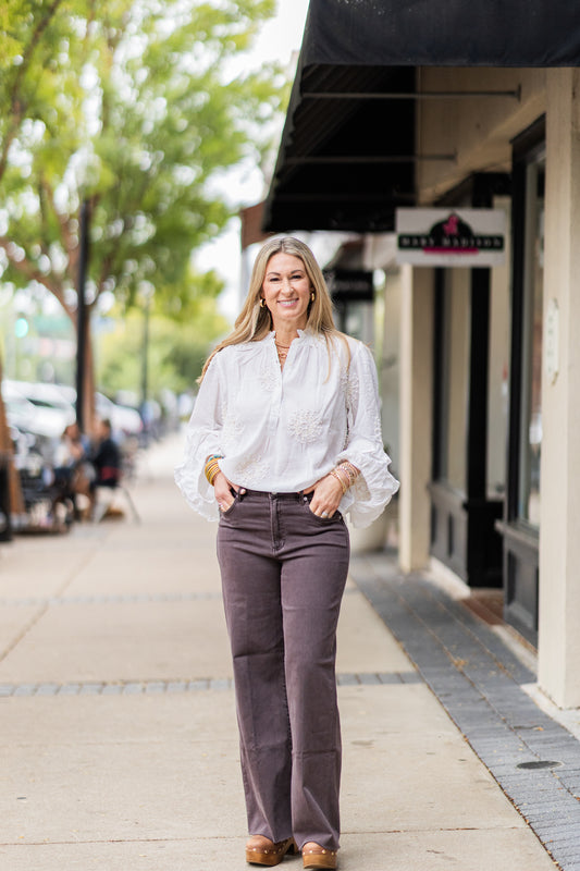 MOCHA BROWN FIONA JEANS