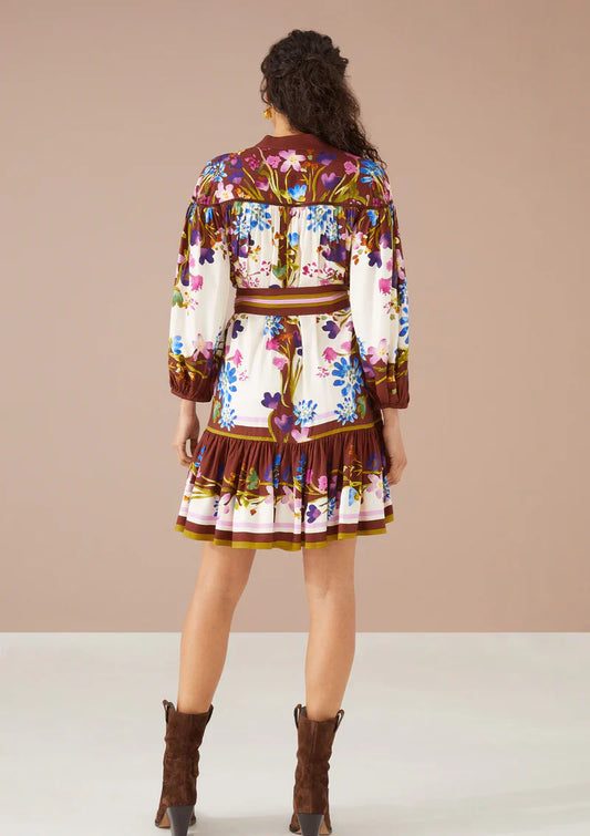 PRAIRIE CINNAMON  LORI-ANNE DRESS