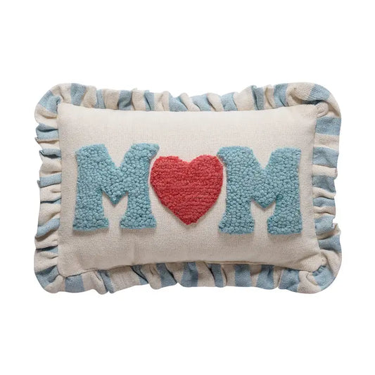 BLUE MOM HOOK PILLOW