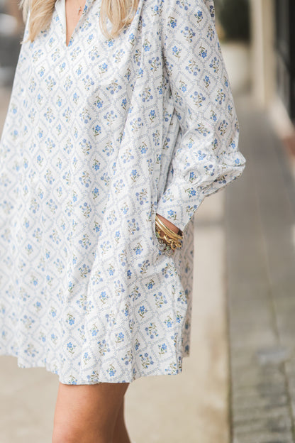 PARIS COUNTRY BLUES DRESS