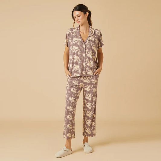 CAFTAN CROPPED PANT SET