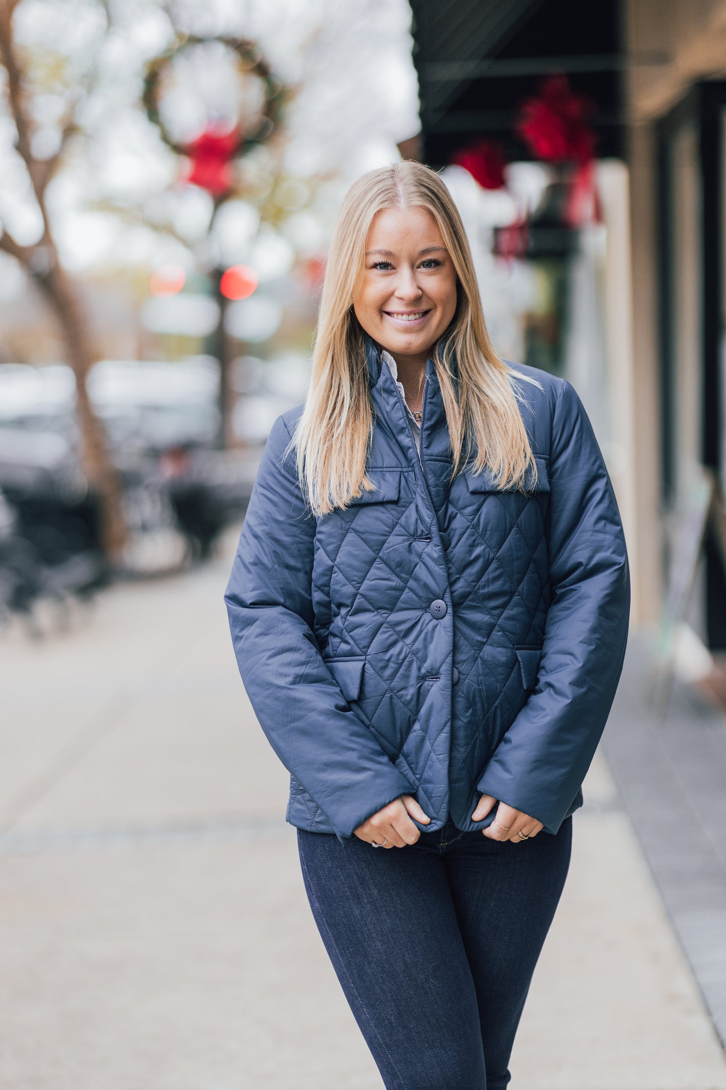 QUILTED LAGOON JACKET