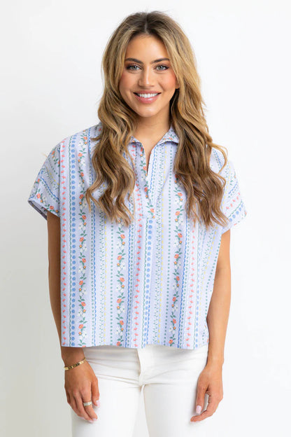 ELLIS FRENCH FLORAL TOP