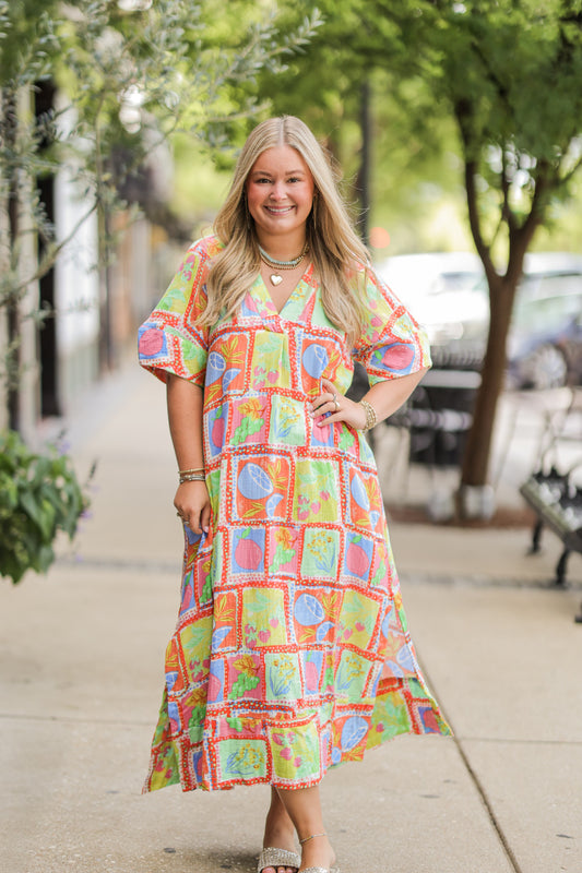 LAS FRUTAS MAXI DRESS