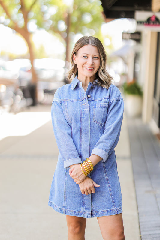 TULLY DENIM DRESS