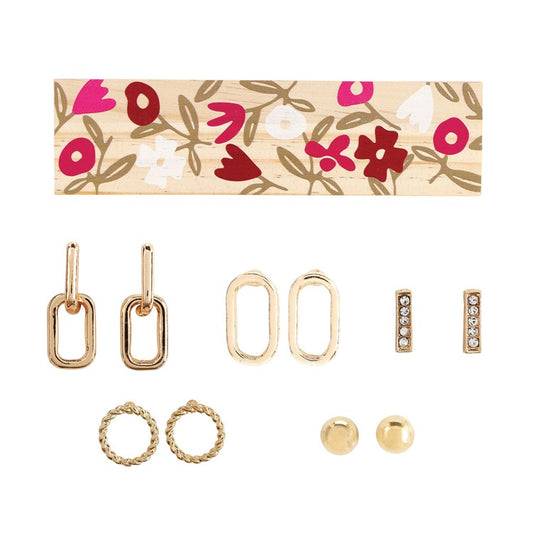 BOX EARRING GIFT SET