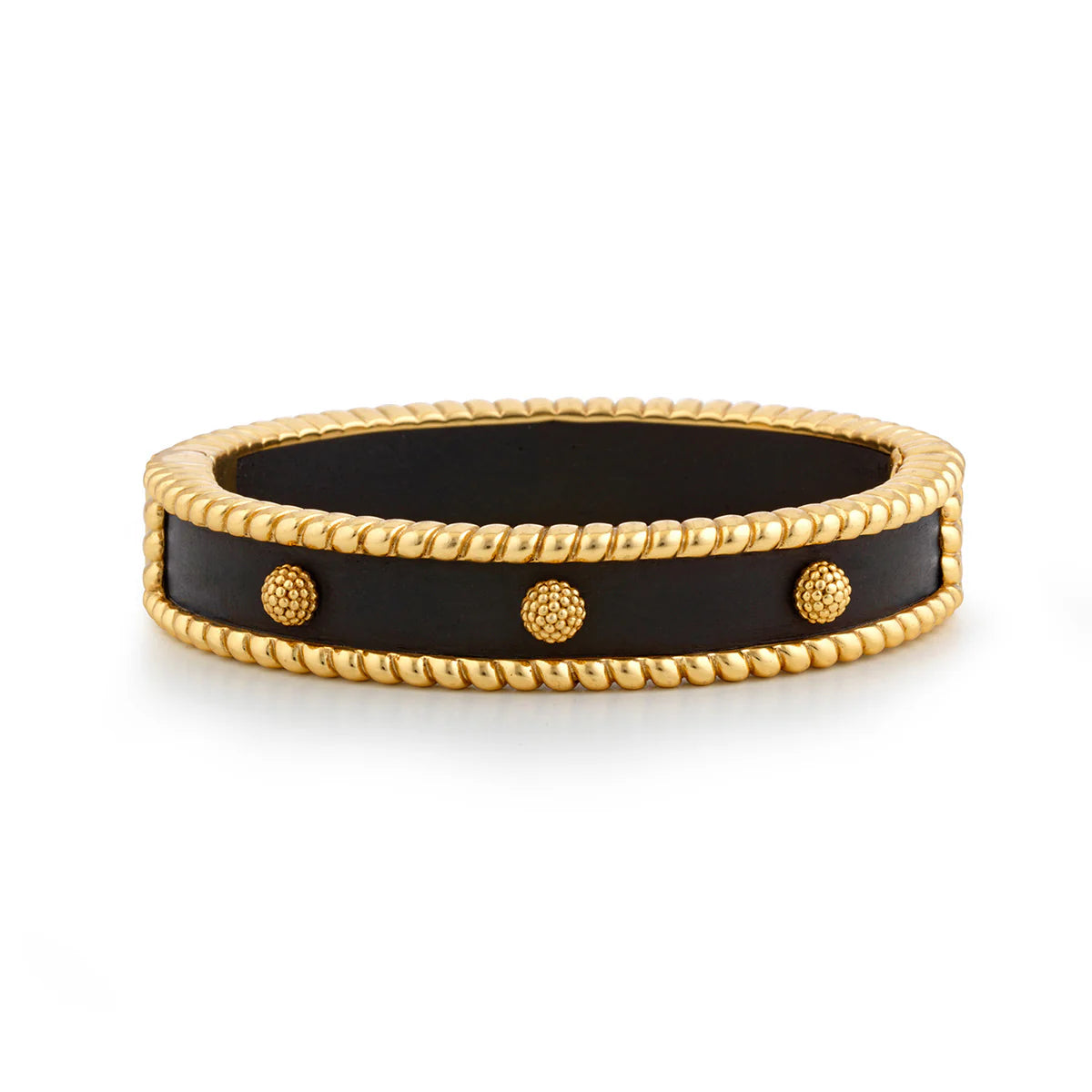 EBONY BERRY SMALL HINGED BANGLE