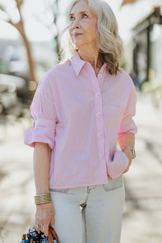 ROSEBLOOM CLASSIC STRIPE TOP