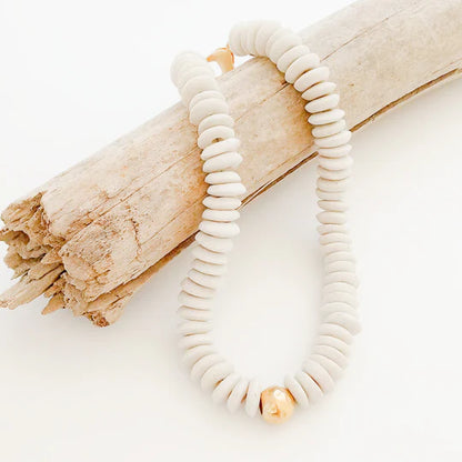 HEISHI CLAY CHOKER NECKLACE