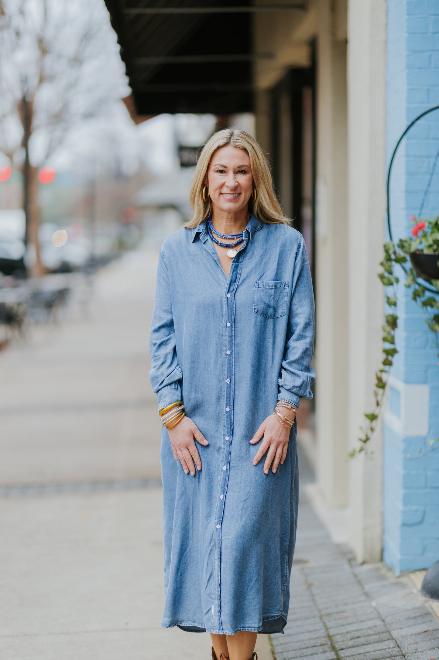GALINA SHIRT DRESS