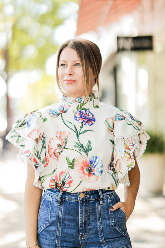 BLAIR TOP IN SERVICE PRINT