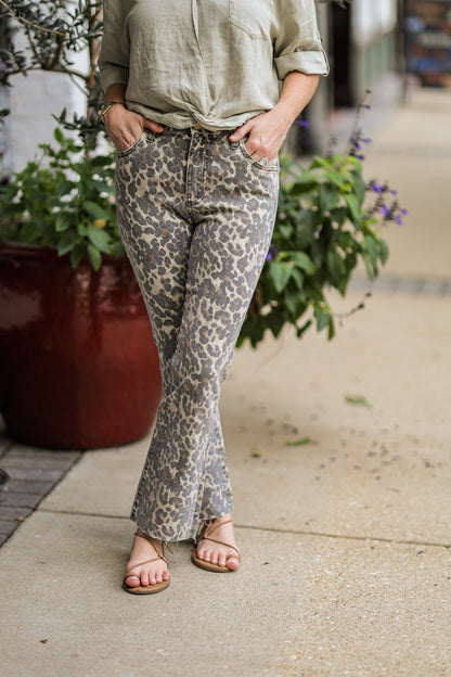 KELSEY SAGE GREEN CHEETAH