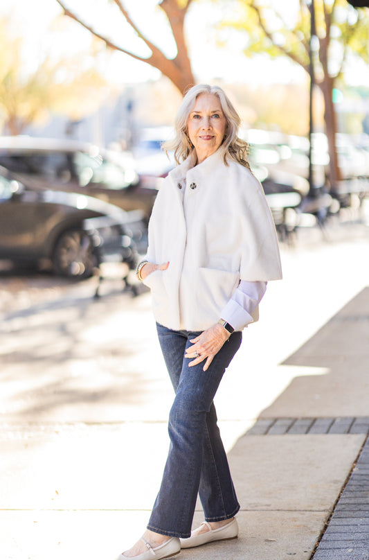 HOLIDAY CAPLET JACKET