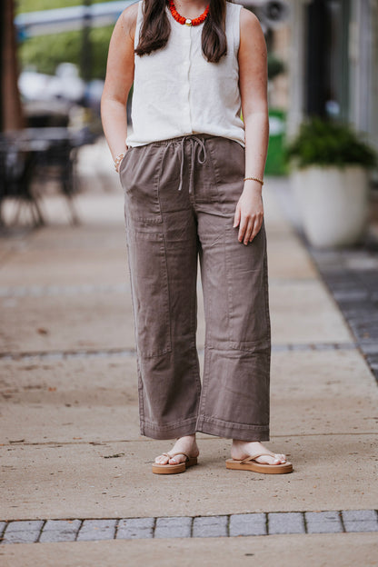 PEBBLE COAST TWILL PANT