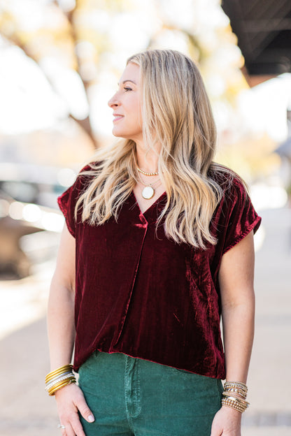 KRISTEN BEAUJOLAIS TOP