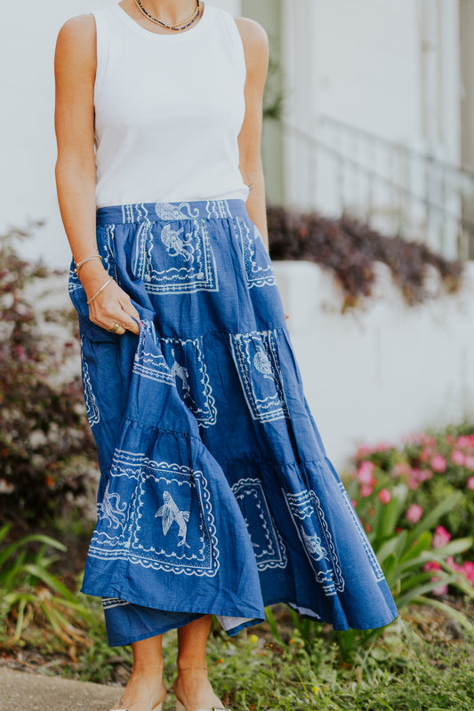 WOOSTOCK SEA LIFE SKIRT