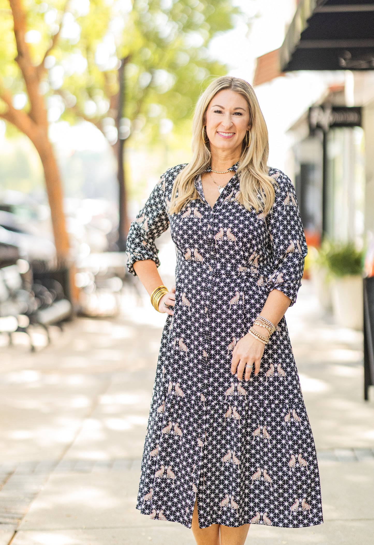 LUCILE LEOPARDOS  DRESS