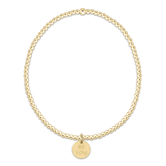 CLASSIC GOLD 2MM BE YOU SMALL DISC