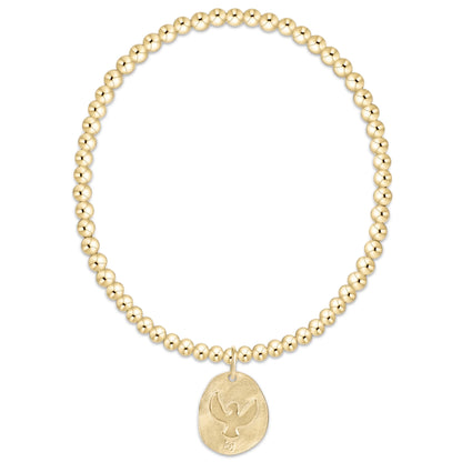 CLASSIC GOLD 3MM INSPIRE AMERICA GOLD DISC