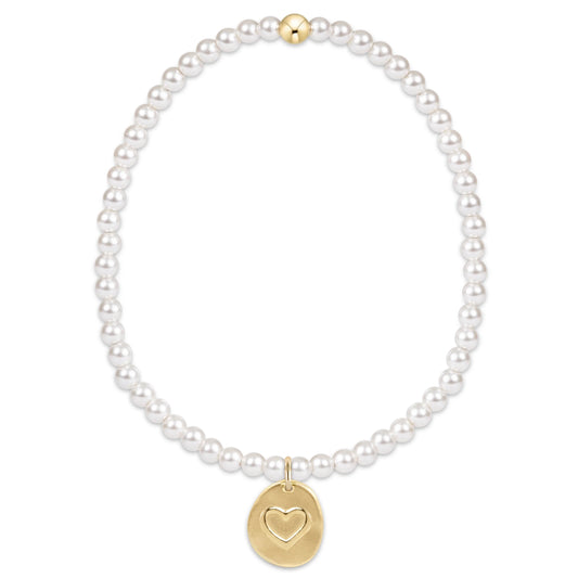 CLASSIC PEARL 3MM INSPIRE LOVE SMALL DISC