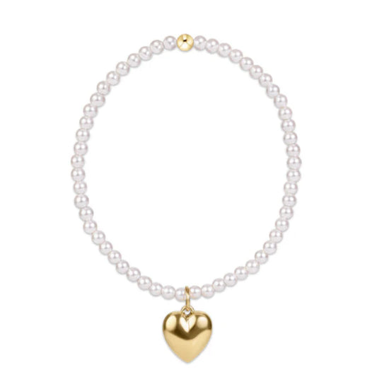CLASSIC PEARL 3MM LOVE PLUSH CHARM