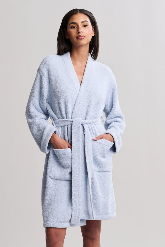 COZY CHIC SOLID ROBE