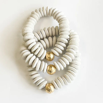 CLAY HEISHI BRACELETS