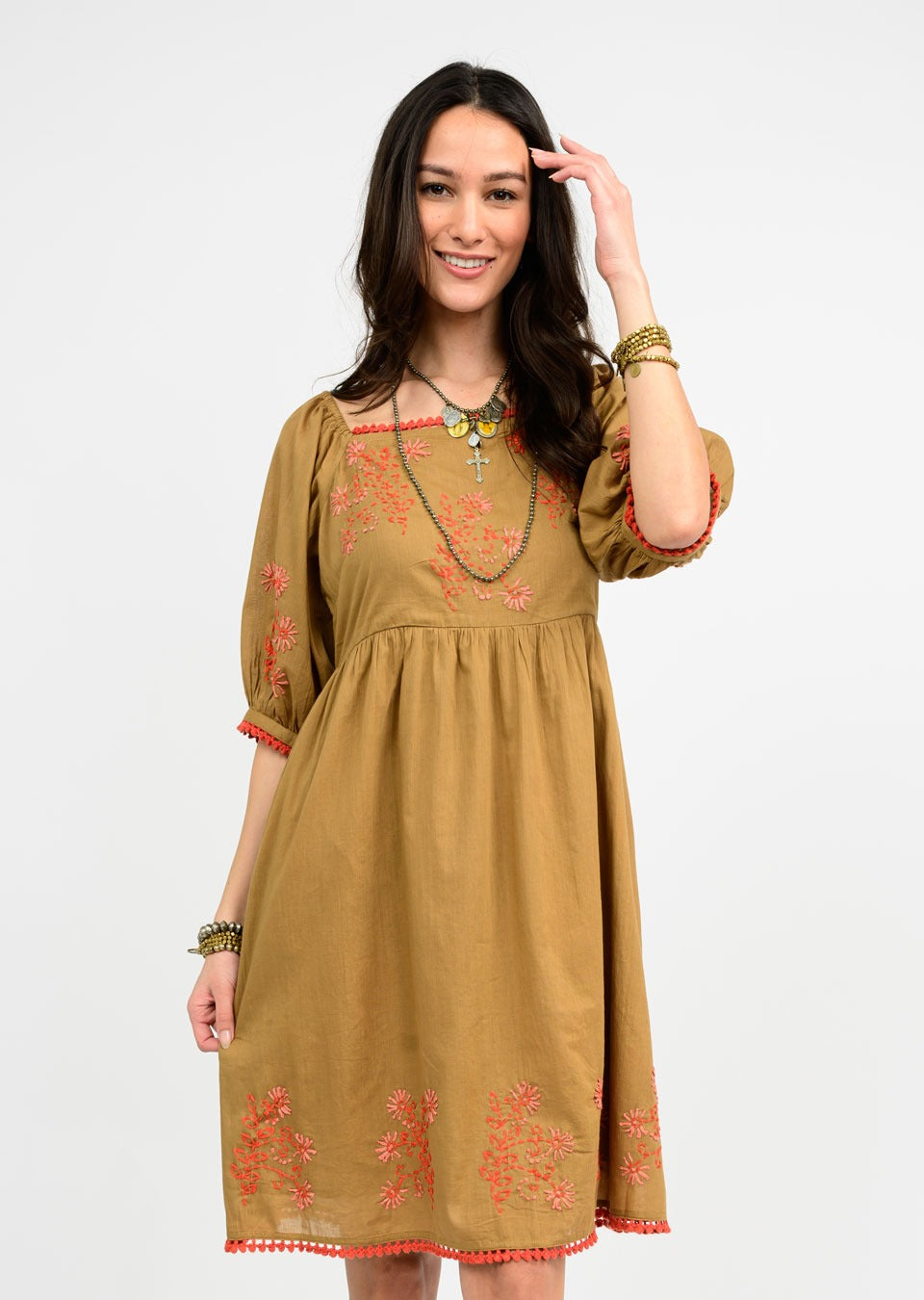 COPPER BERNICE DRESS