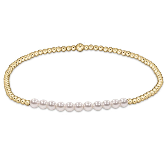 GOLD BLISS 2MM PEARL