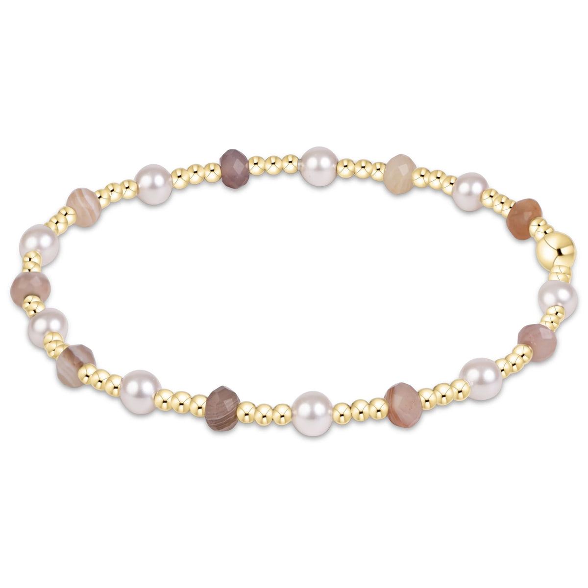 SINCERITY GEMSTONE & PEARL 4MM