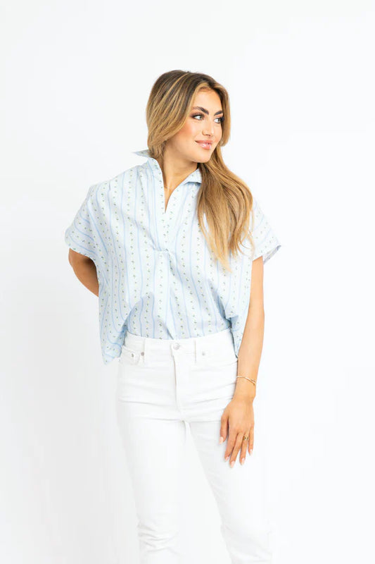 THE SWEET FLORAL TOP