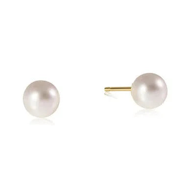 CLASSIC 6MM PEARL EARRING