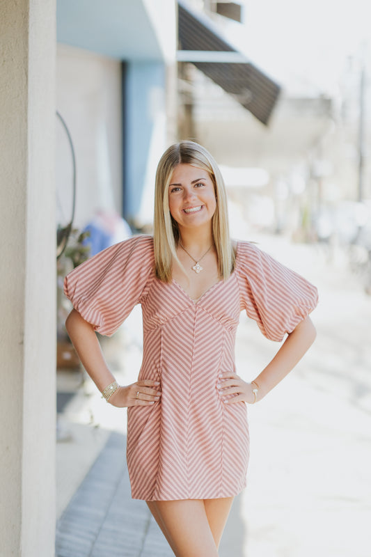 PALOMA PUFF SLEEVE DRESS