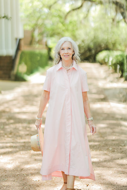 MILLIE LONG LIGHT PINK DRESS