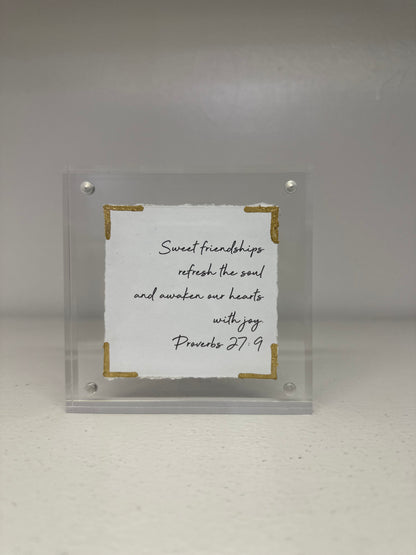 EVA BELLE ACRYLIC FRAMES