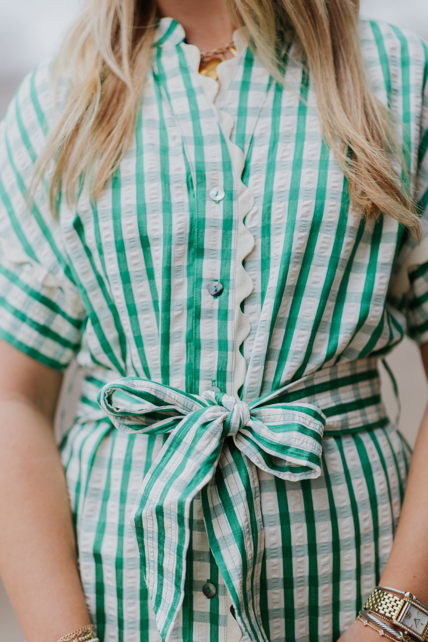 GIRLY GINGHAM DRESS
