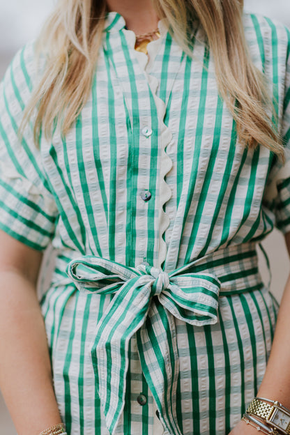 GIRLY GINGHAM DRESS