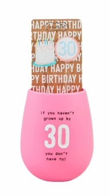 BIRTHDAY WINE GLASS