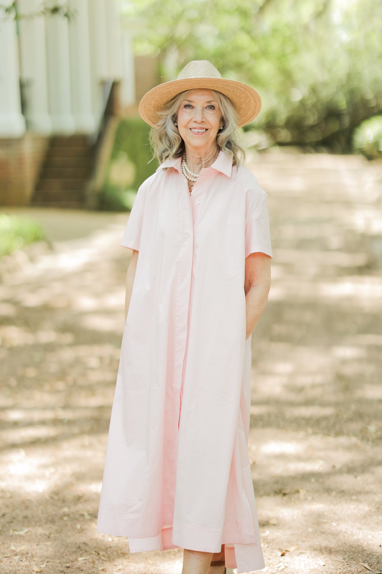 MILLIE LONG LIGHT PINK DRESS