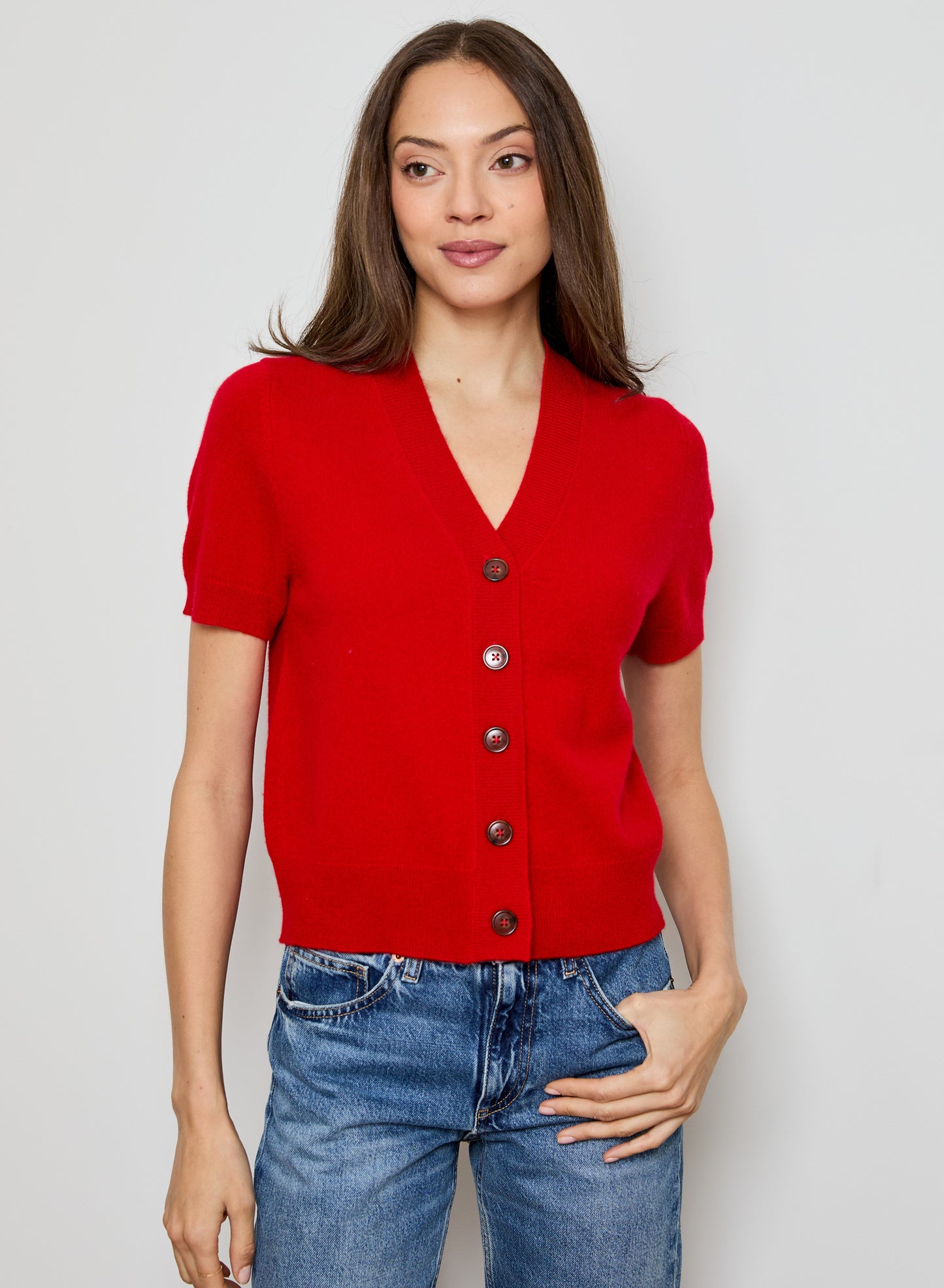 VNECK CARDI