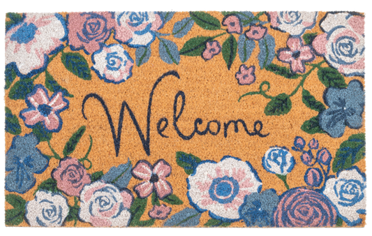 Cottagecore Floral Doormat