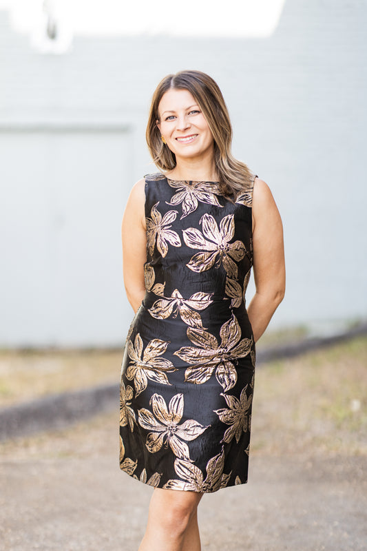 ZOIE PINECONE DRESS