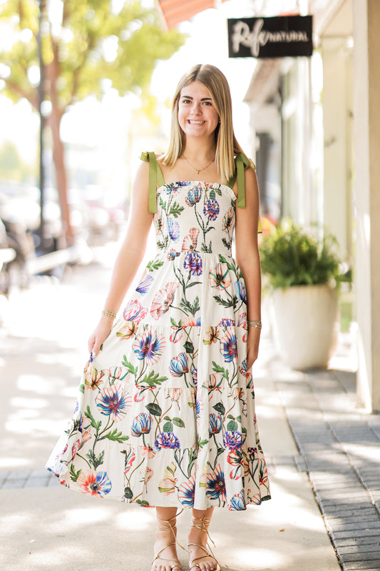 AUREA MIDI DRESS