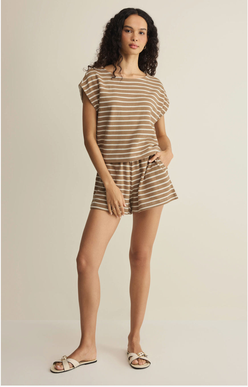 TILLY  STRIPE SHORT SET