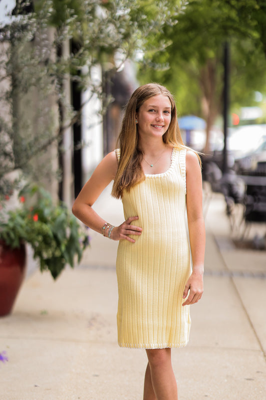 AMY KNIT MINI DRESS
