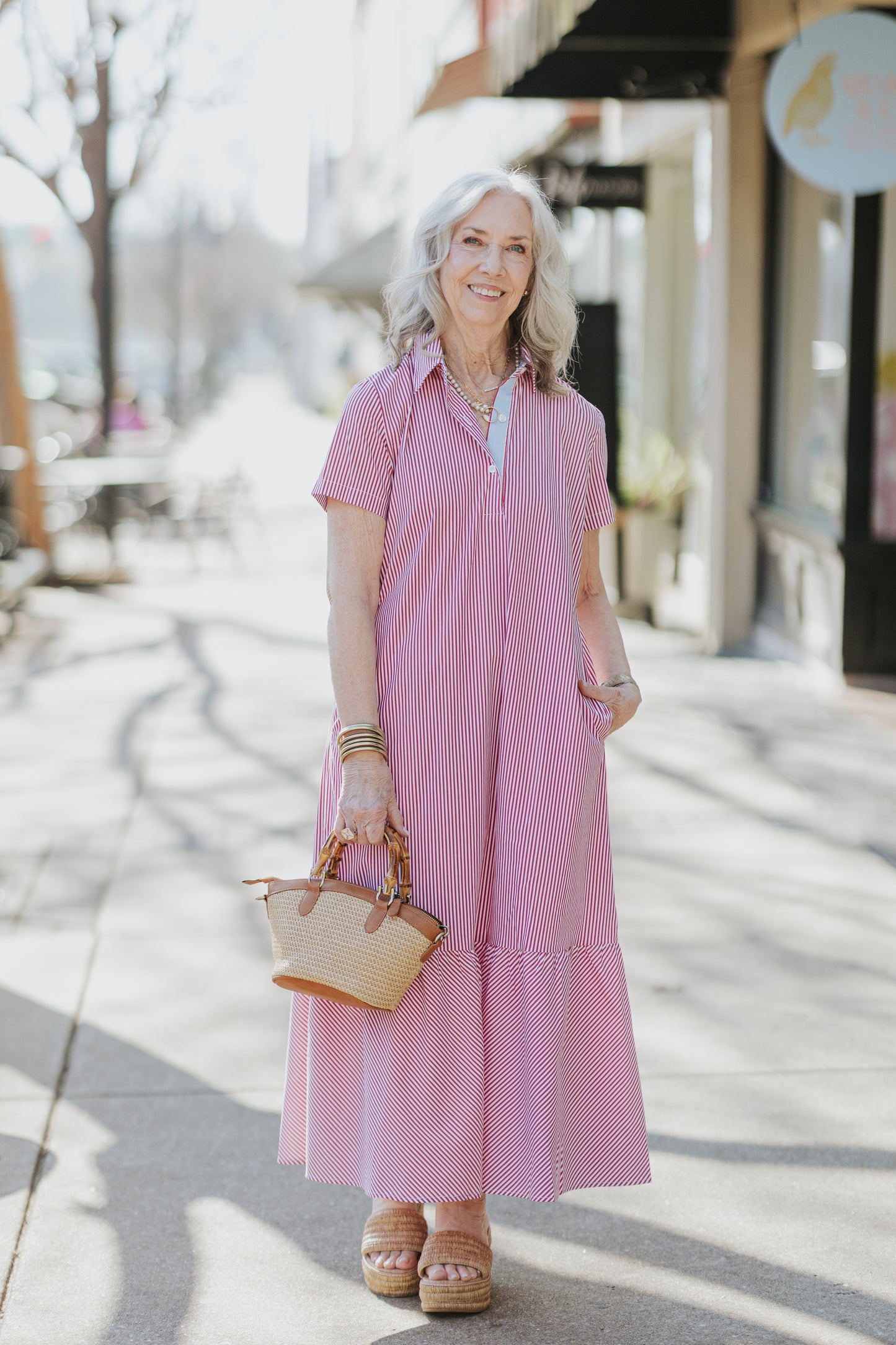 MADDIE DRESS BY CARYN LAWN