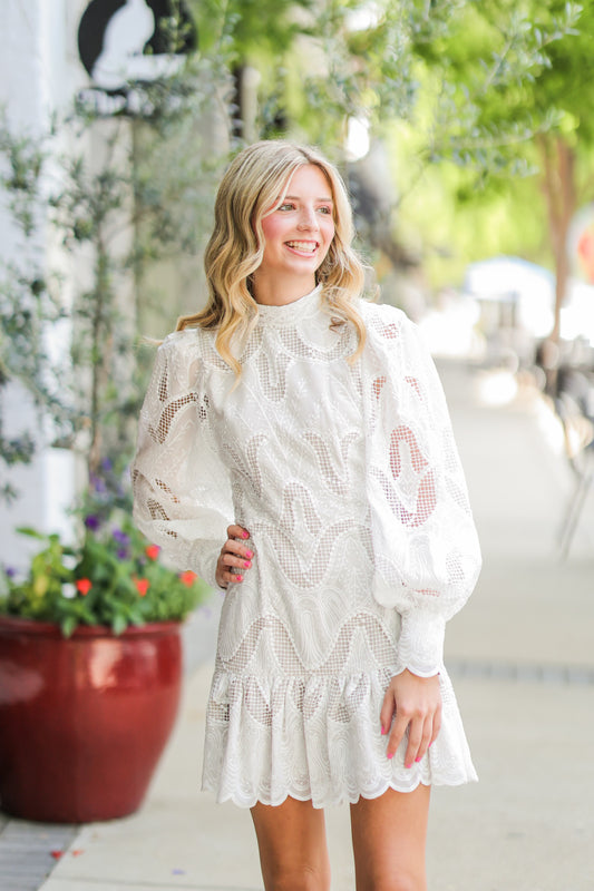 ELIZA WHITE DRESS