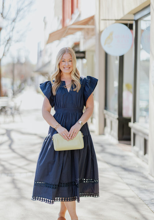 DARK IRIS DRESS