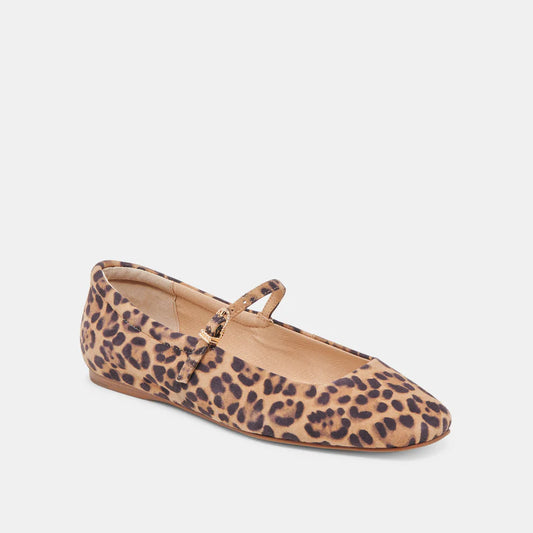 LEOPARD REYES FLATS BY DOLCE VITA