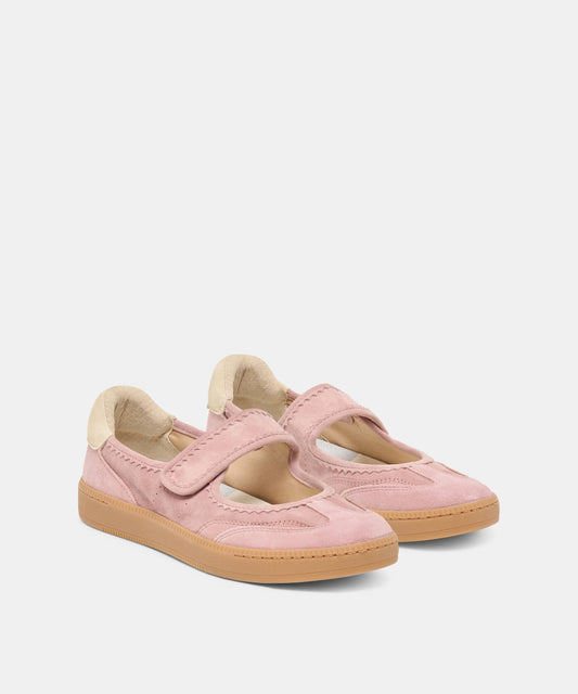 PINK SUEDE NANET SNEAKERS